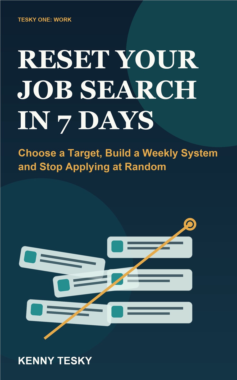 Cover of Reset Your Job Search in 7 Days by Kenny Tesky